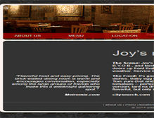 Tablet Screenshot of joysnoodlesandrice.com